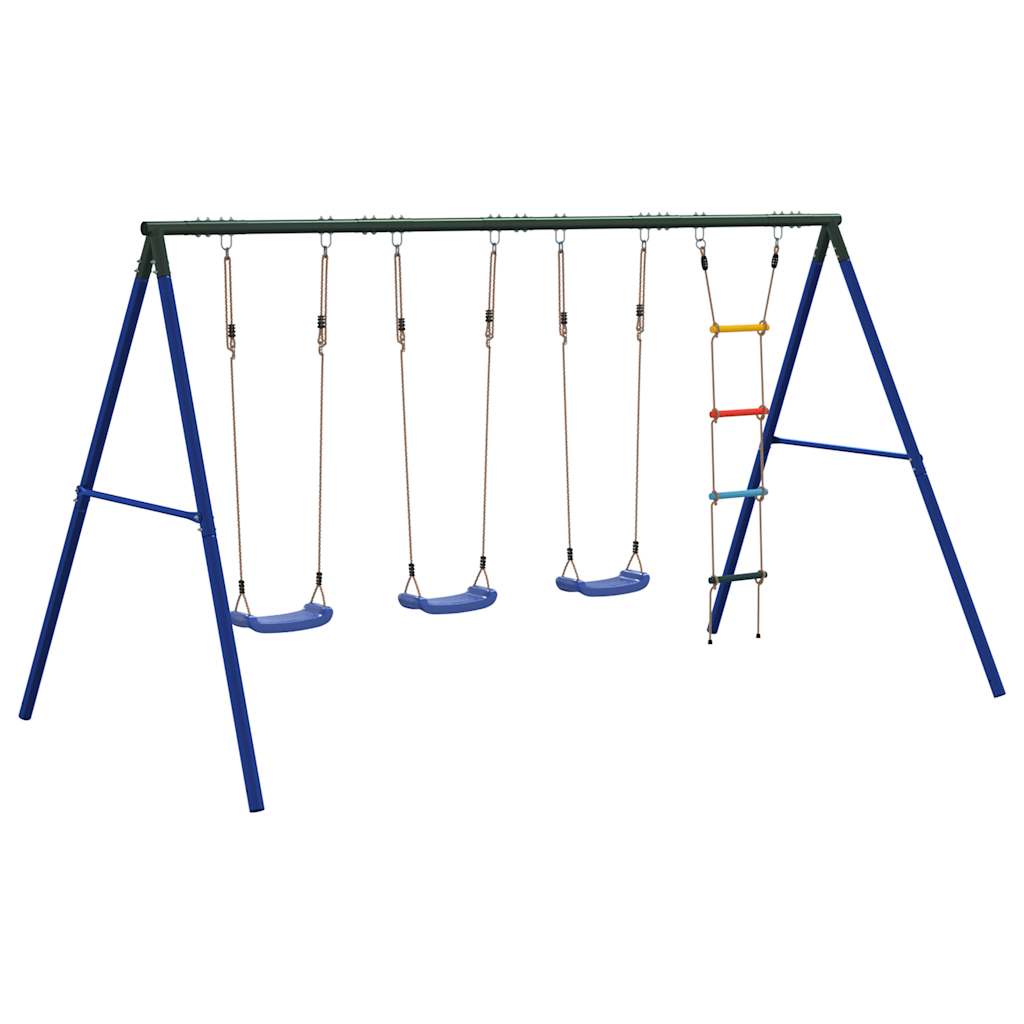 Schaukel-Set mit Schaukelsitzen und Strickleiter