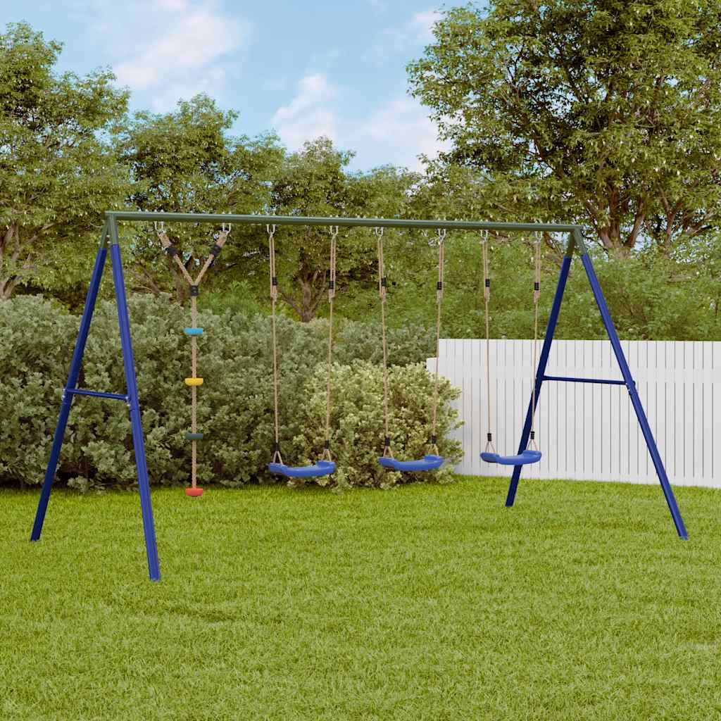 Schaukel-Set mit Schaukelsitzen und Kletterschaukel
