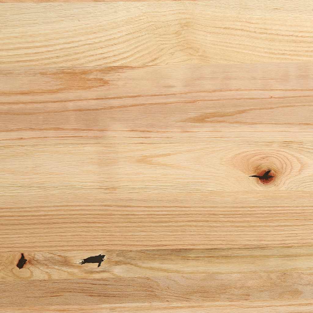Stufenmatten 2 Stk. Unbehandelt 80x25x2 cm Massivholz Eiche