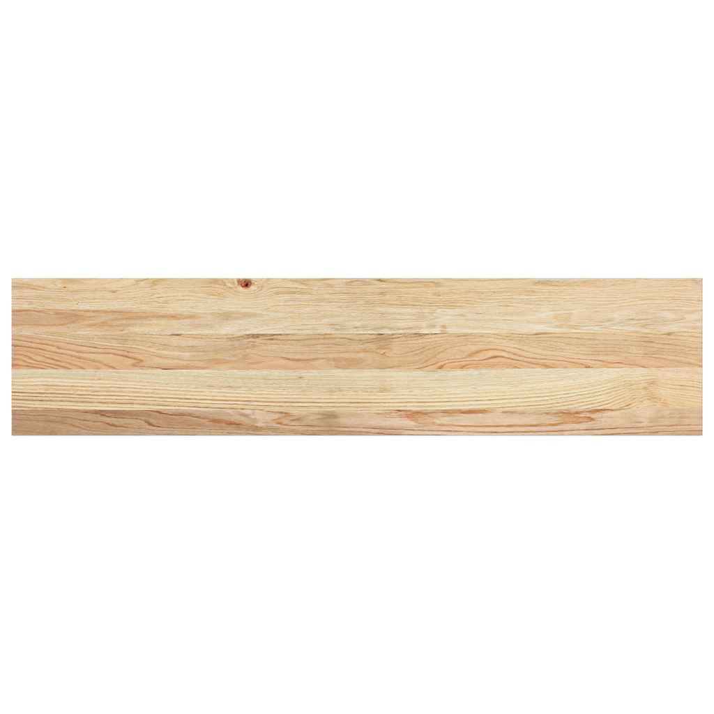 Stufenmatten 2 Stk. Unbehandelt 110x25x2 cm Massivholz Eiche