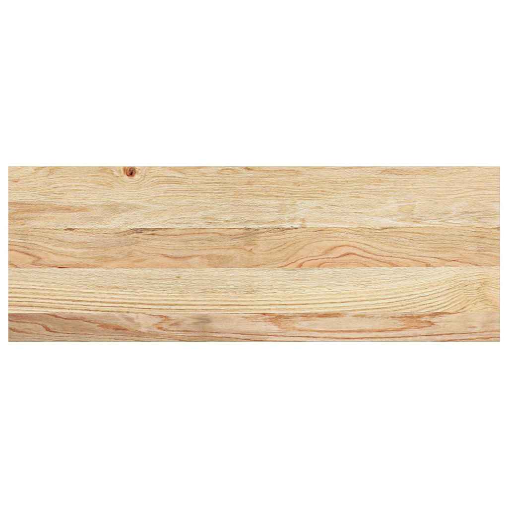 Stufenmatten 2 Stk. Unbehandelt 70x30x2 cm Massivholz Eiche
