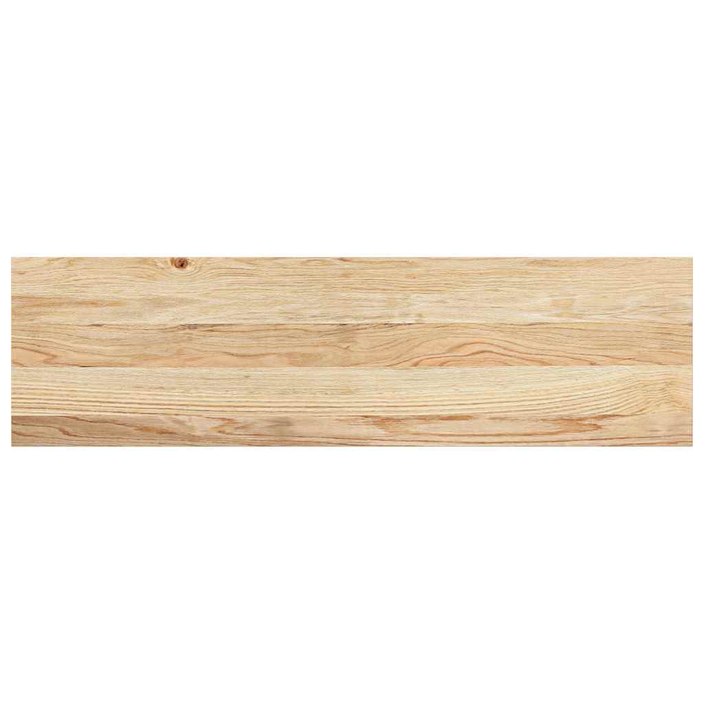 Stufenmatten 2 Stk. Unbehandelt 90x30x2 cm Massivholz Eiche
