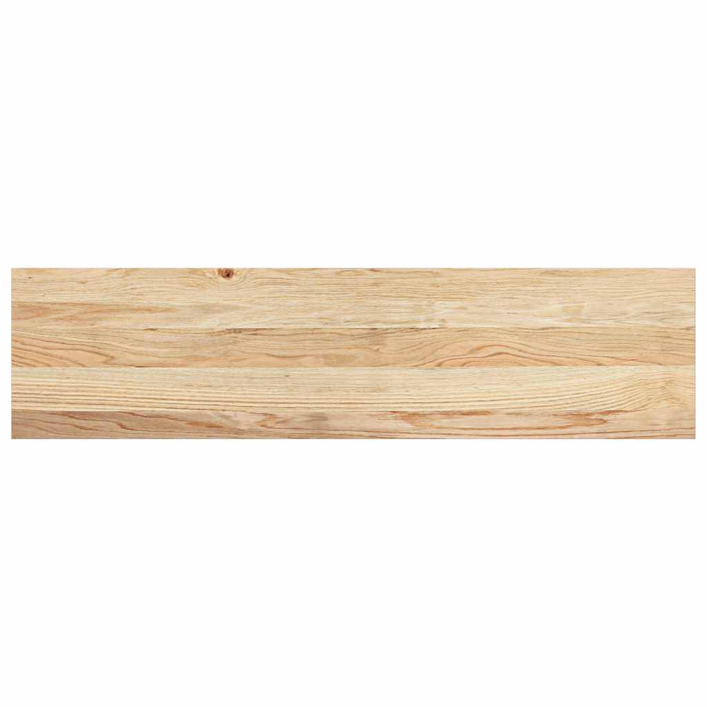 Stufenmatten 2 Stk. Unbehandelt 100x30x2 cm Massivholz Eiche