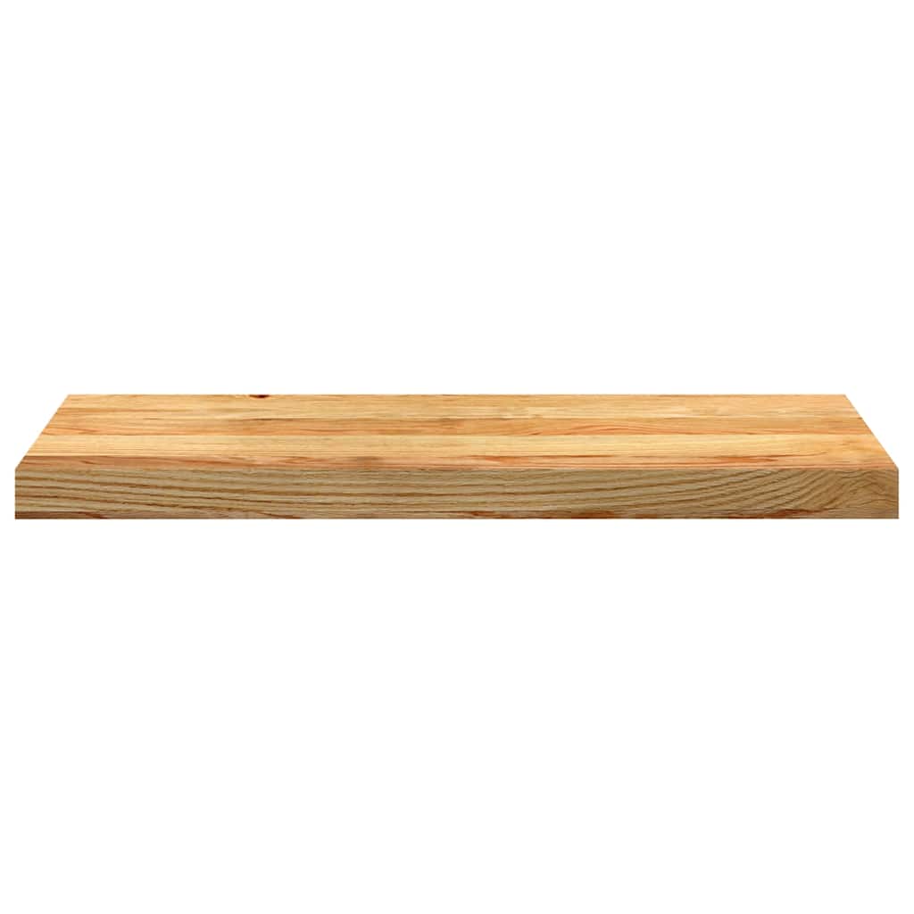 Stufenmatten 2 Stk. Hellbraun 70x25x2 cm Massivholz Eiche