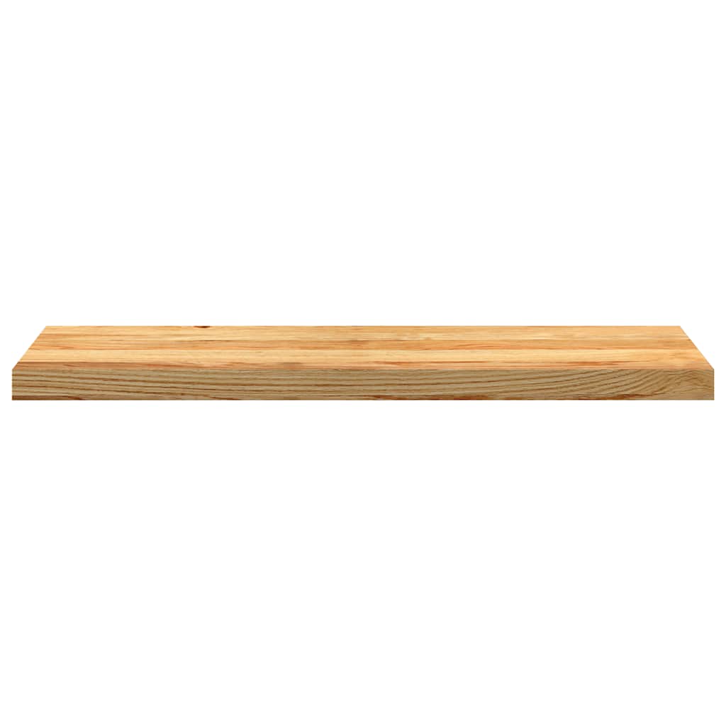 Stufenmatten 2 Stk. Hellbraun 90x25x2 cm Massivholz Eiche