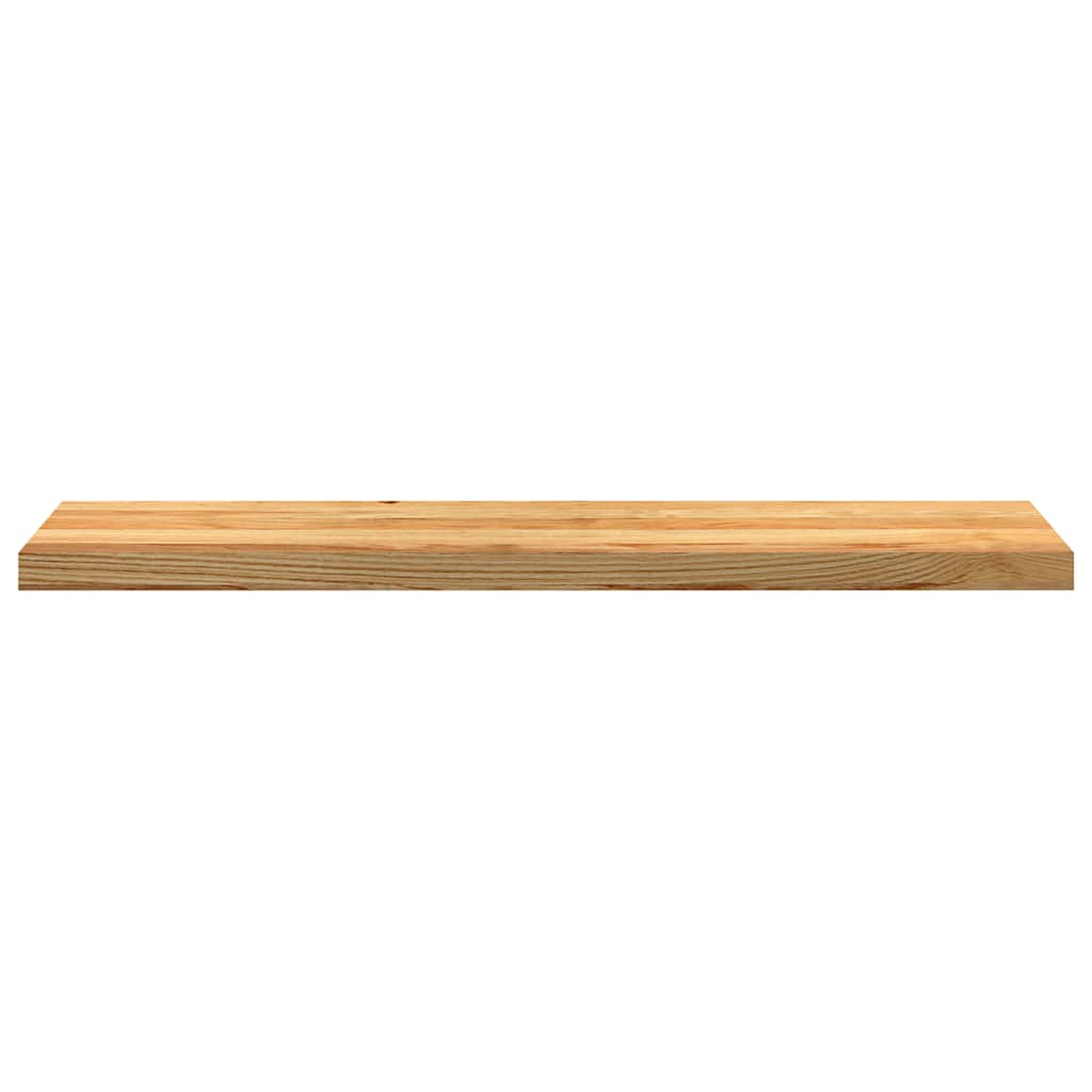 Treppenstufen 2 Stk. Hellbraun 110x25x2 cm Massivholz Eiche
