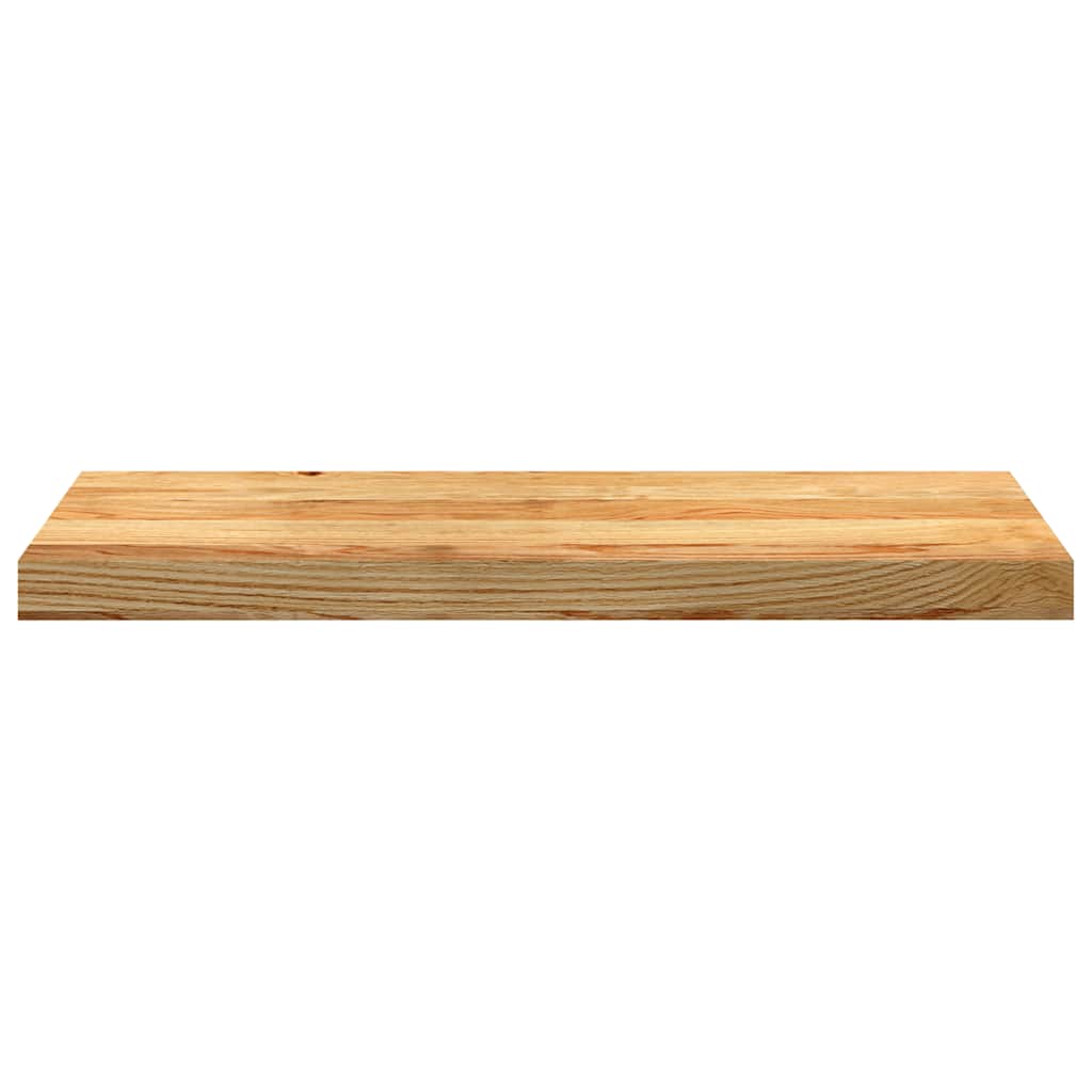 Stufenmatten 2 Stk. Hellbraun 70x30x2 cm Massivholz Eiche