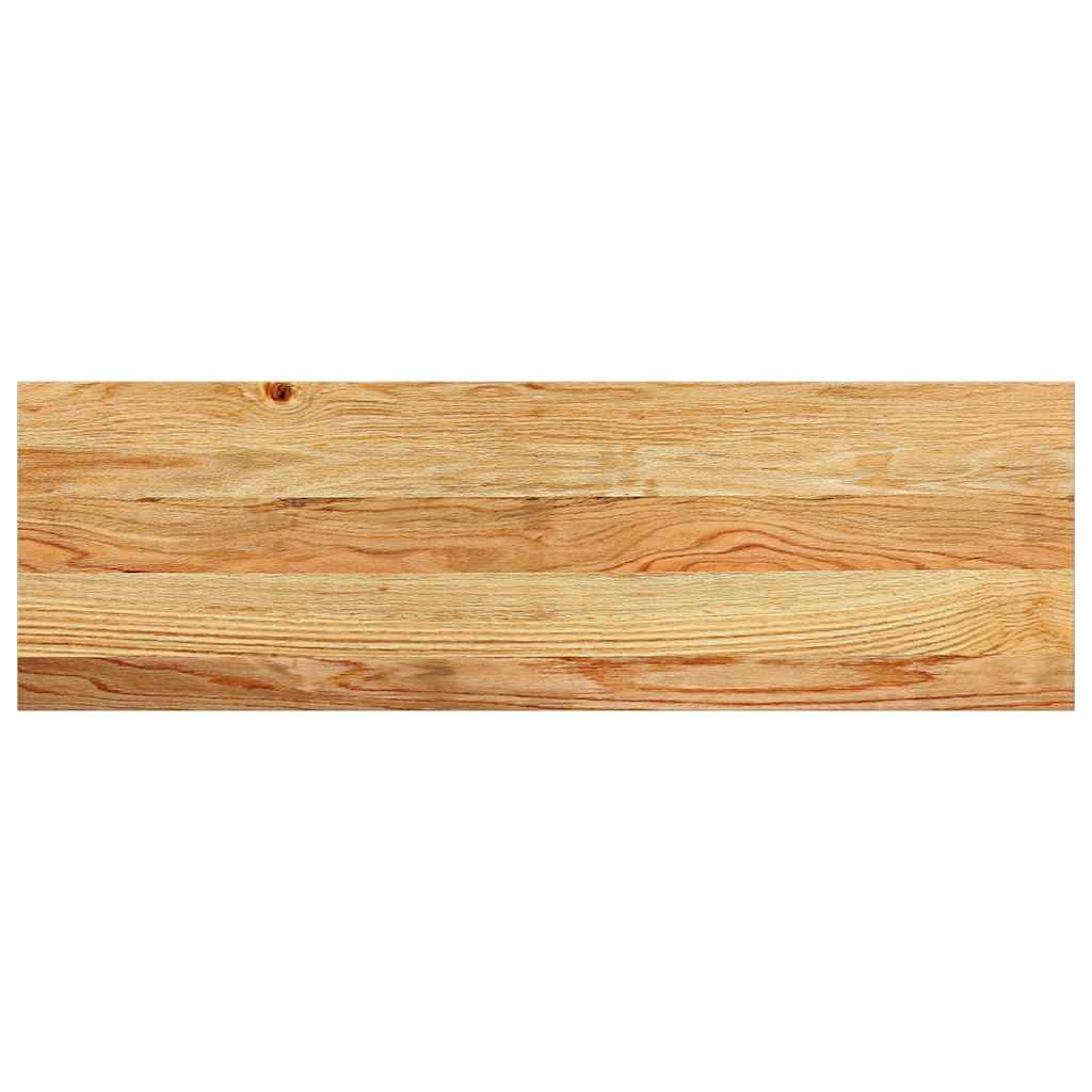 Stufenmatten 2 Stk. Hellbraun 80x30x2 cm Massivholz Eiche