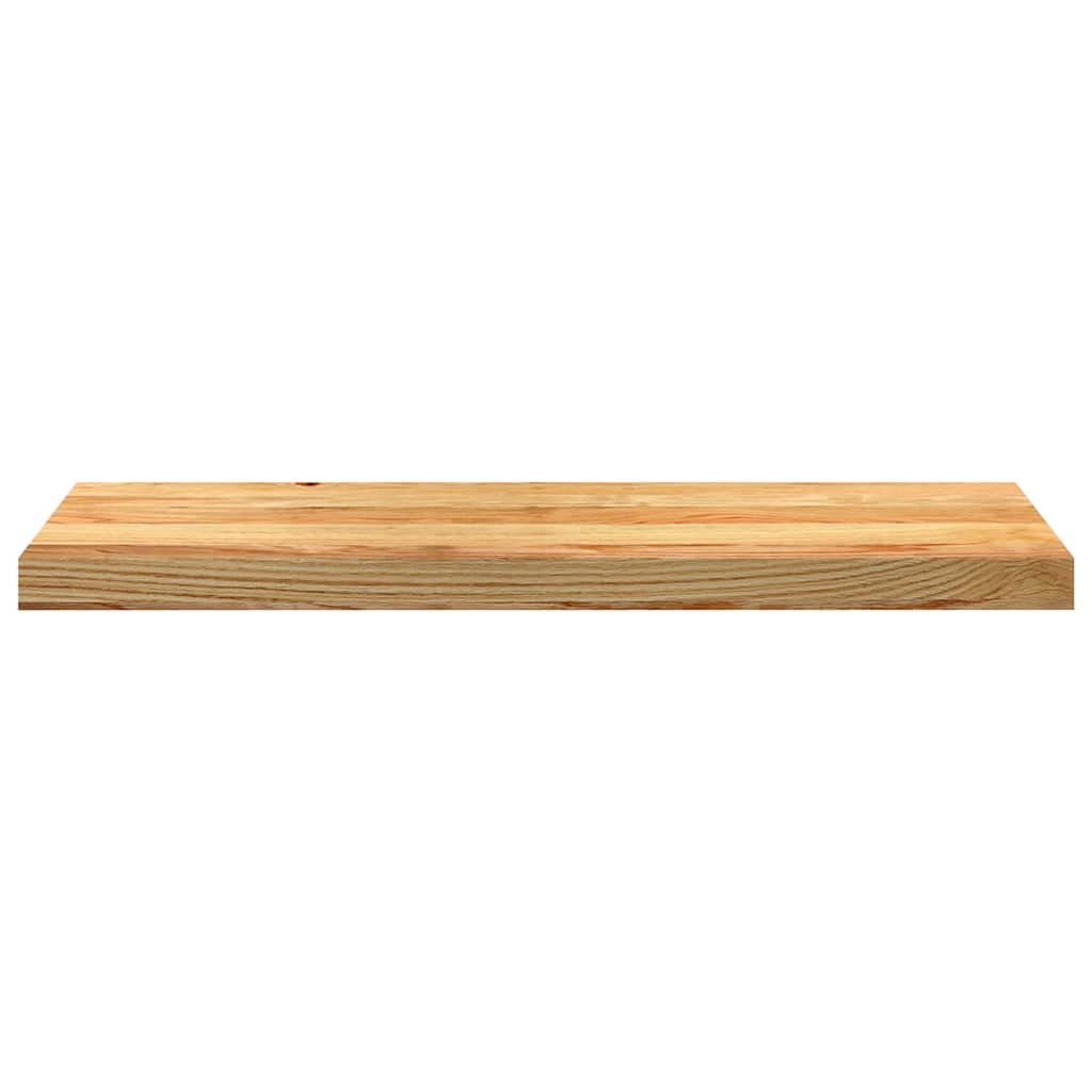 Stufenmatten 2 Stk. Hellbraun 80x30x2 cm Massivholz Eiche