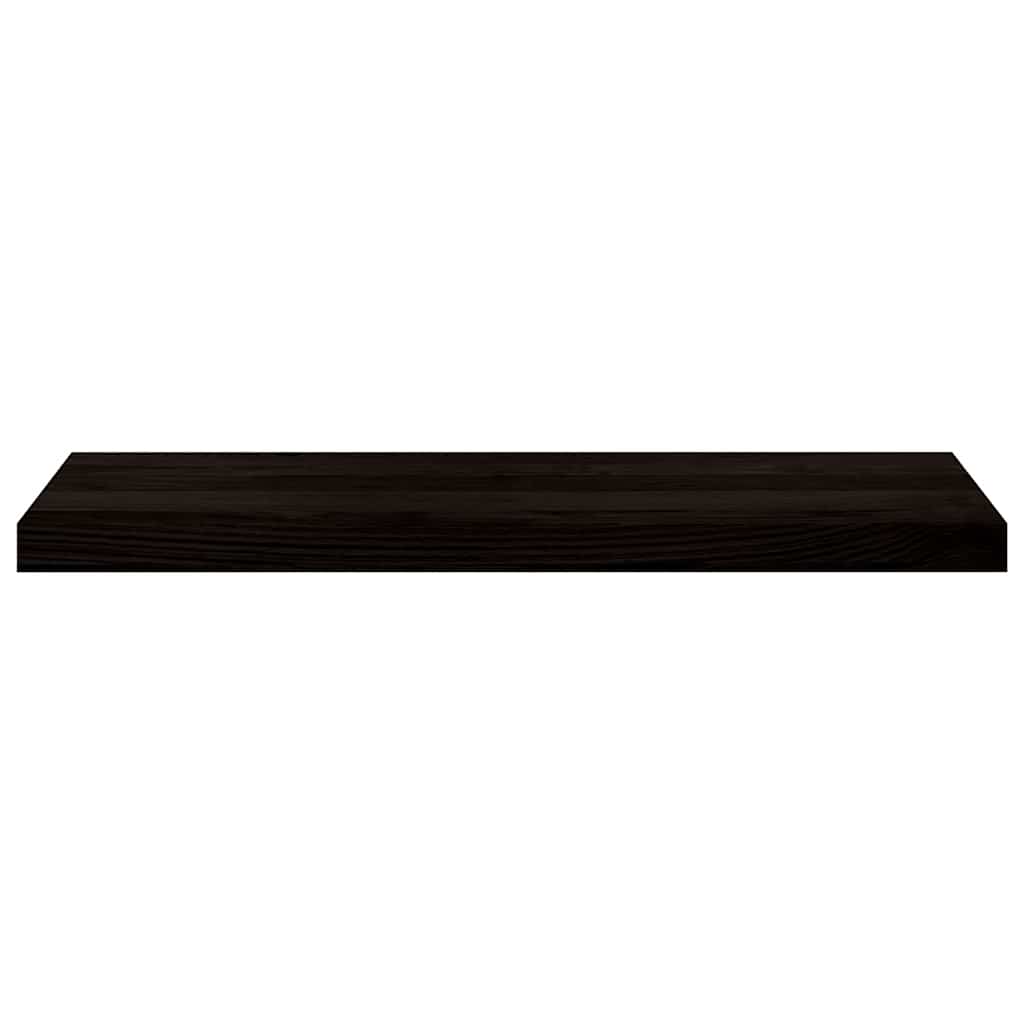 Stufenmatten 2 Stk. Braun-Schwarz 80x30x2 cm Massivholz Eiche