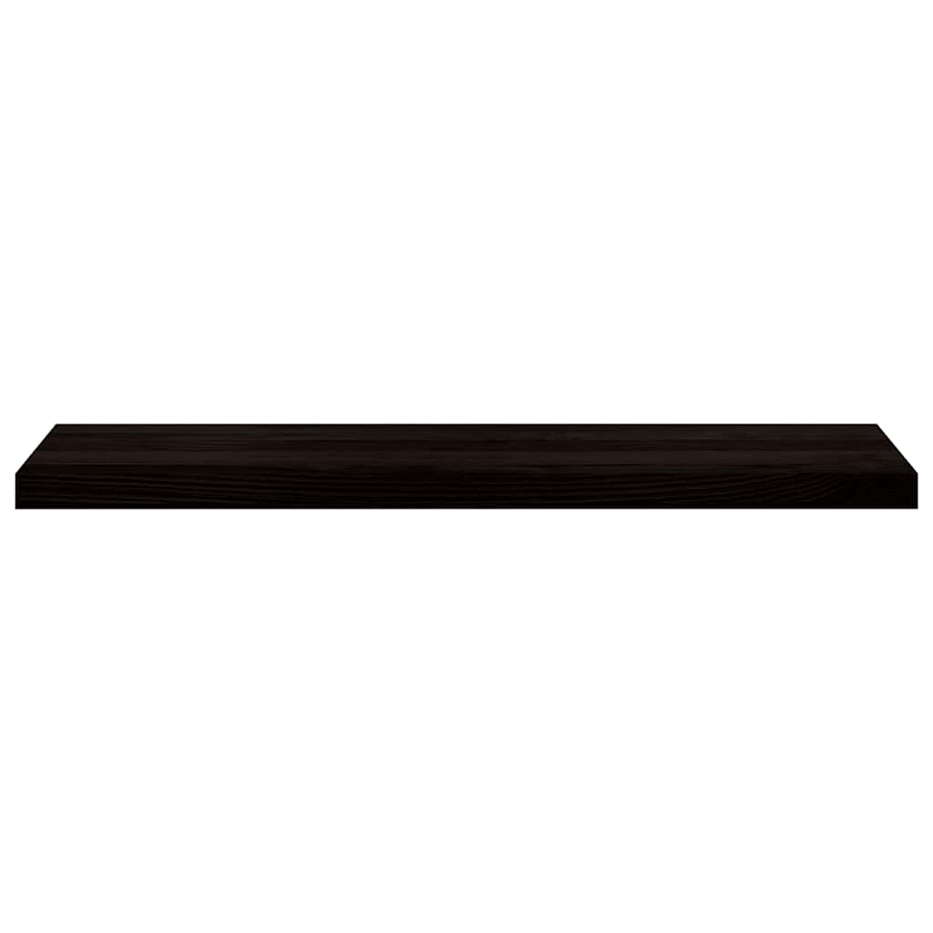 Stufenmatten 2 Stk. Braun-Schwarz 100x30x2 cm Massivholz Eiche