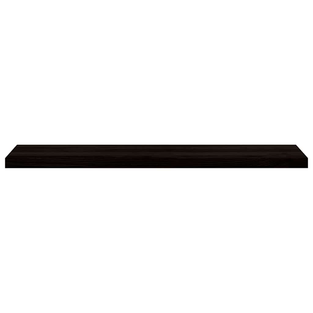 Stufenmatten 2 Stk. Braun-Schwarz 120x30x2 cm Massivholz Eiche