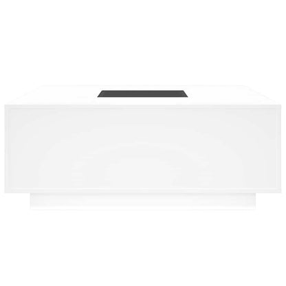 Couchtisch mit Infinity-LED Weiß 100x100x40 cm