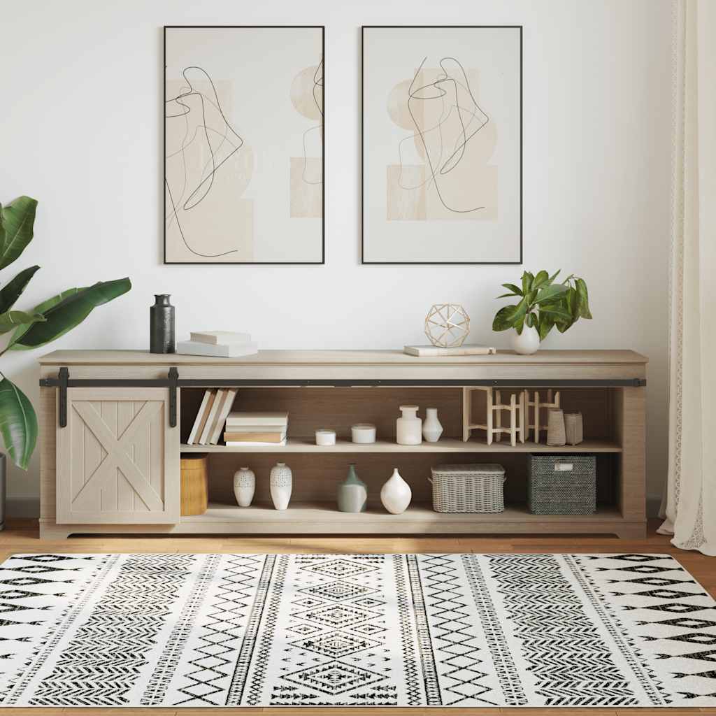 Kit de ferrures pour portes coulissantes pour portes de placard 213 cm en acier au carbone