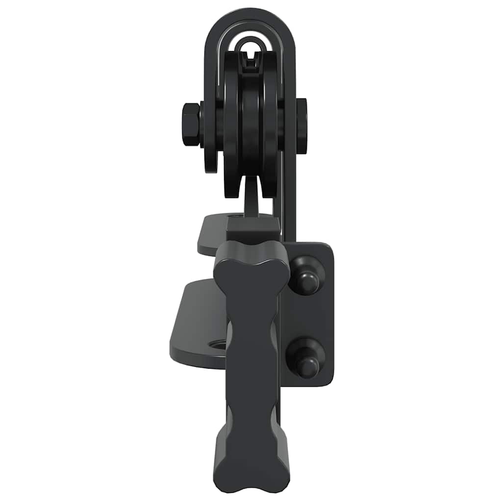 Kit de ferrures pour portes coulissantes pour portes de placard 213 cm en acier au carbone