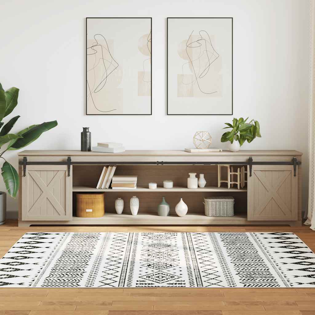 Kit de ferrures pour portes coulissantes pour portes de placard 244 cm en acier au carbone