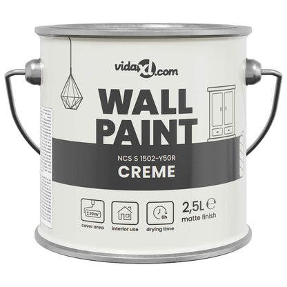 Wandfarbe Braun 2,5 L Wall Print