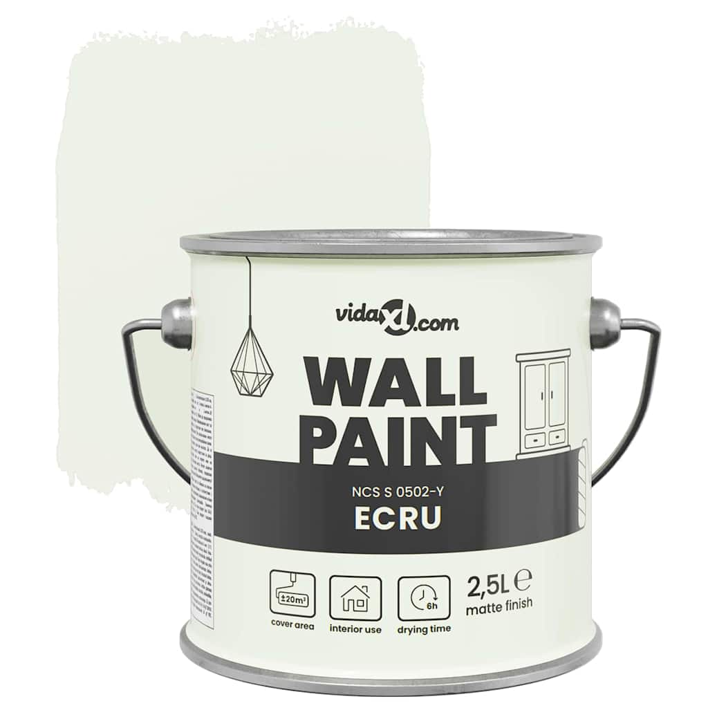 Wandfarbe Braun 2,5 L Wall Print