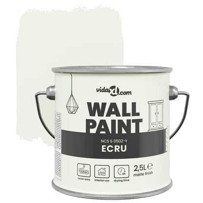 Wandfarbe Braun 2,5 L Wall Print