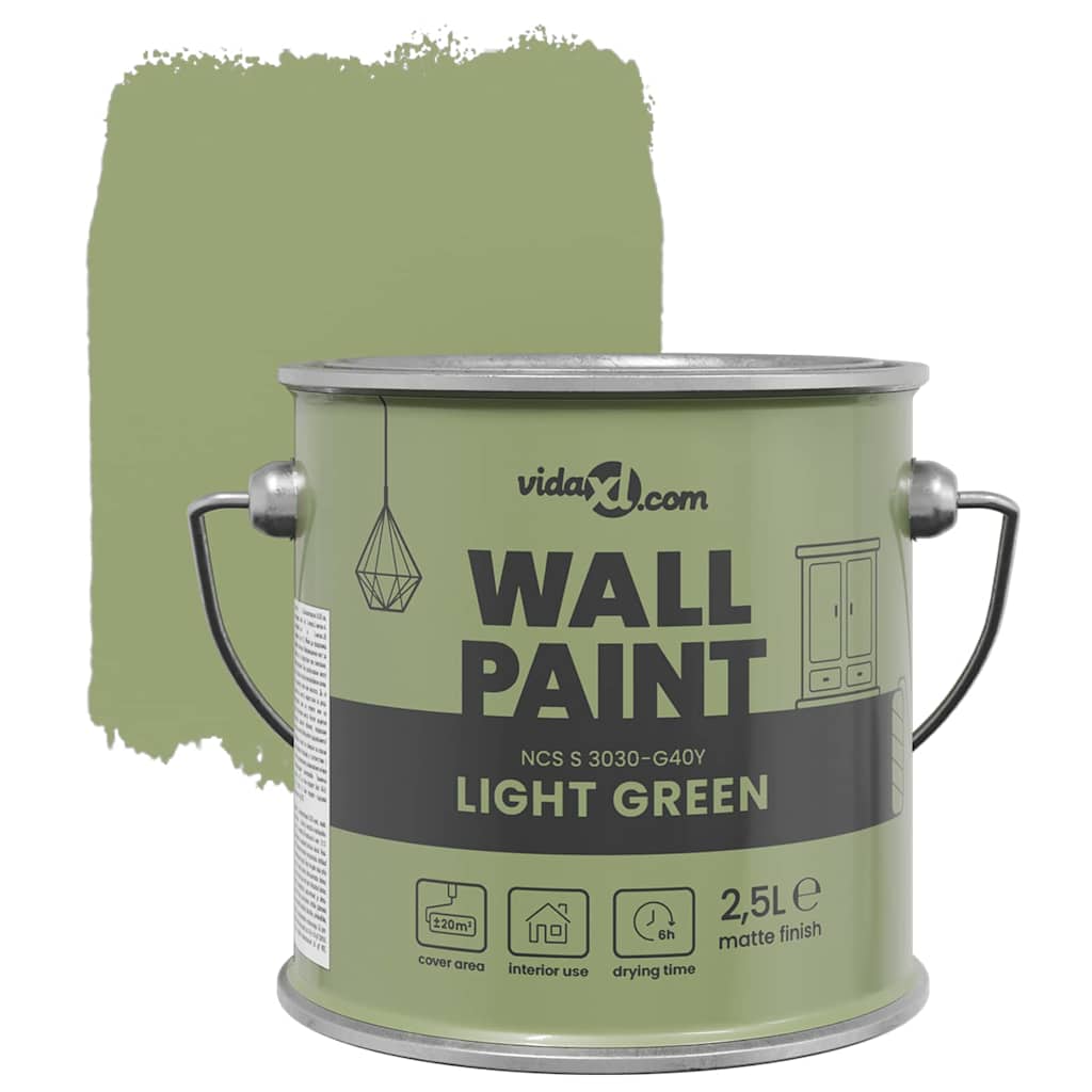 Wandfarbe Grün 2,5 L Wall Print