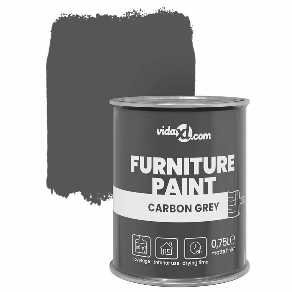 Möbelfarbe Grau 0,75 L Wall Print