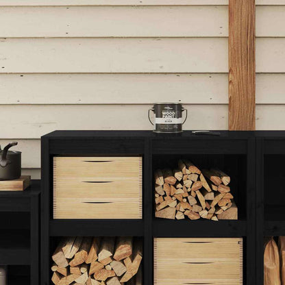 Holzfarbe Schwarz 2,5 L Wall Print