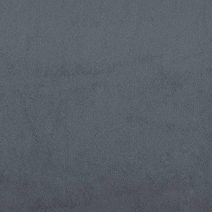 Bettgestell ohne Matratze Dunkelgrau 120x190 cm Samt