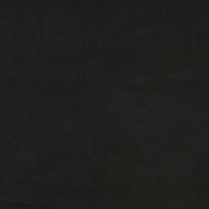 Boxspringbett mit Matratze Schwarz 100x200 cm Samt