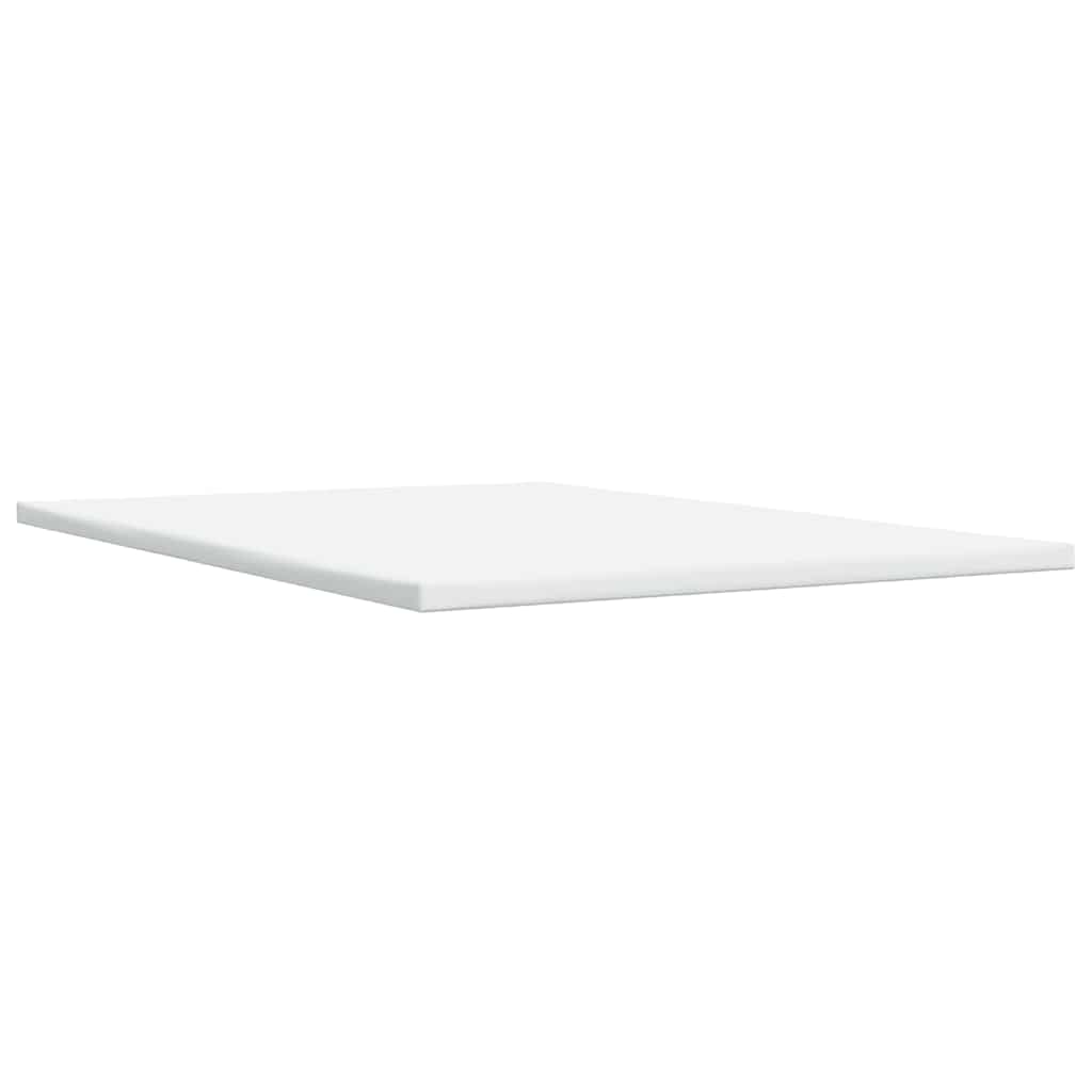 Boxspringbett mit Matratze Creme 140x200 cm Stoff