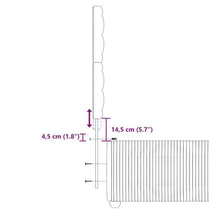 Boxspringbett mit Matratze Blau 120x200 cm Samt