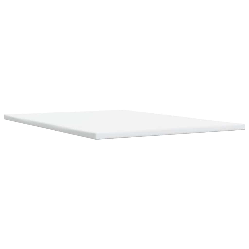 Boxspringbett mit Matratze Blau 140x200 cm Samt