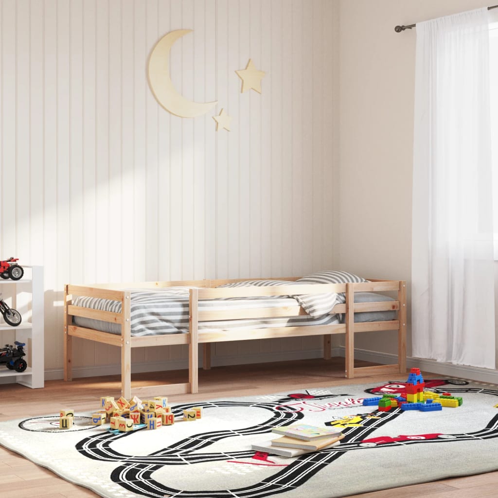 Lit enfant 80x200 cm en pin massif