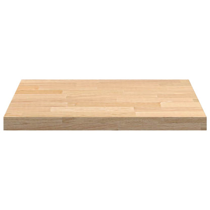 Küchenarbeitsplatte 60x63,5x4 cm Massivholz Eiche Rechteckig