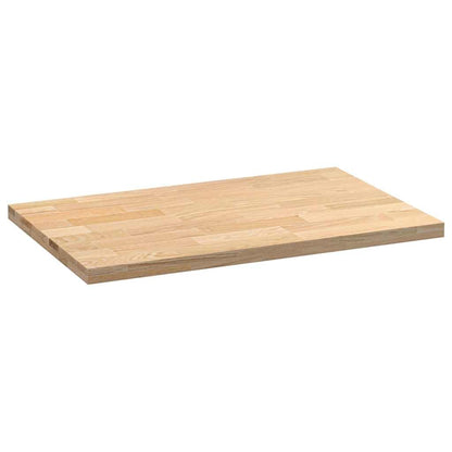 Küchenarbeitsplatte 100x63,5x4 cm Massivholz Eiche Rechteckig