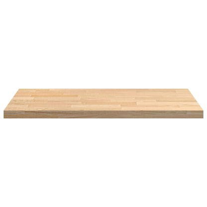 Küchenarbeitsplatte 100x63,5x4 cm Massivholz Eiche Rechteckig