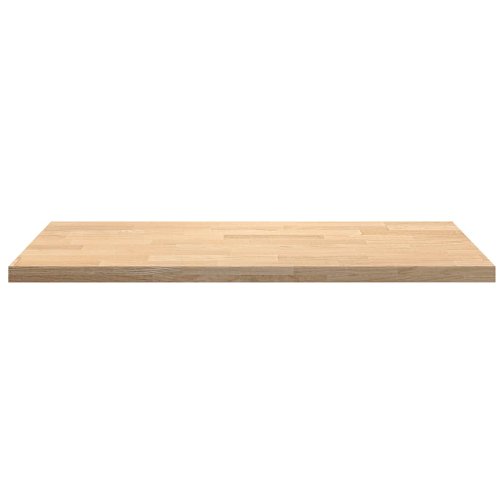Küchenarbeitsplatte 120x63,5x4 cm Massivholz Eiche Rechteckig