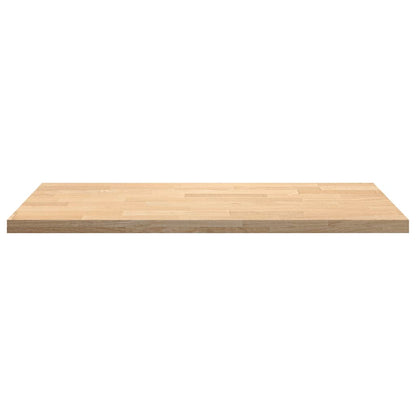 Küchenarbeitsplatte 120x63,5x4 cm Massivholz Eiche Rechteckig