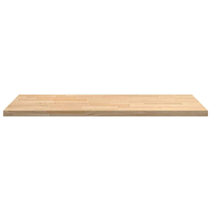 Küchenarbeitsplatte 140x63,5x4 cm Massivholz Eiche Rechteckig