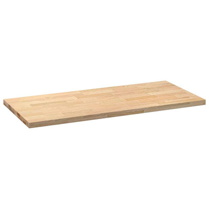 Küchenarbeitsplatte 140x63,5x4 cm Massivholz Eiche Rechteckig