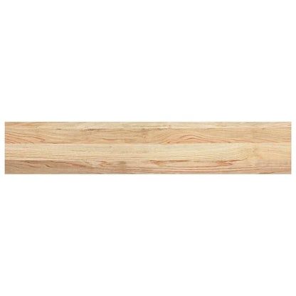 Fensterbänke 2 Stk. Unbehandelt 110x20x2 cm Massivholz Eiche