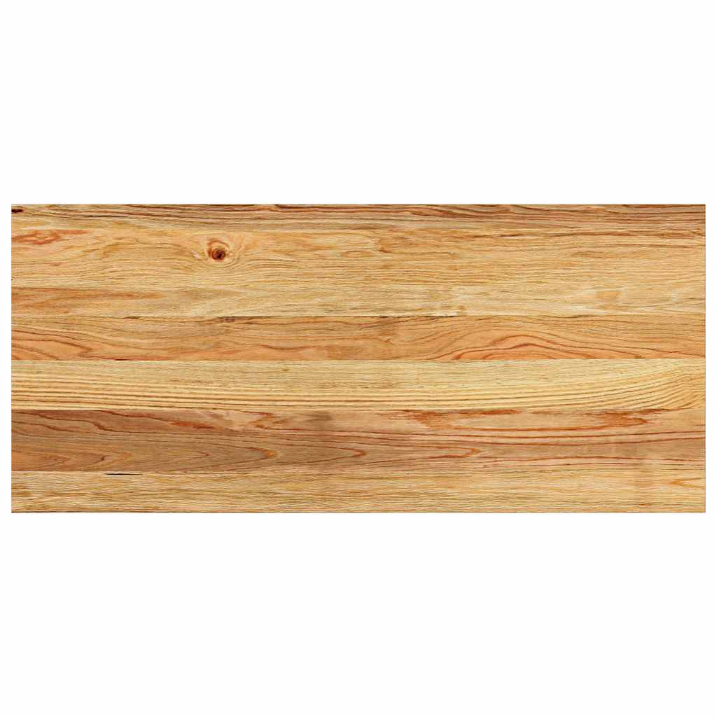 Fensterbänke 2 Stk. Hellbraun 90x40x2 cm Massivholz Eiche