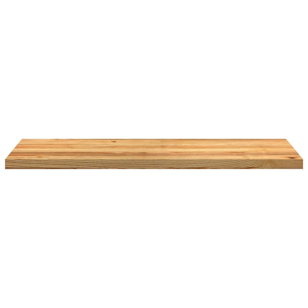 Fensterbänke 2 Stk. Hellbraun 120x40x2 cm Massivholz Eiche