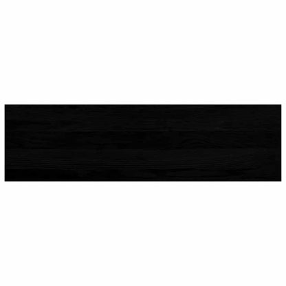 Fensterbänke 2 Stk. Braun-Schwarz 90x30x2 cm Massivholz Eiche