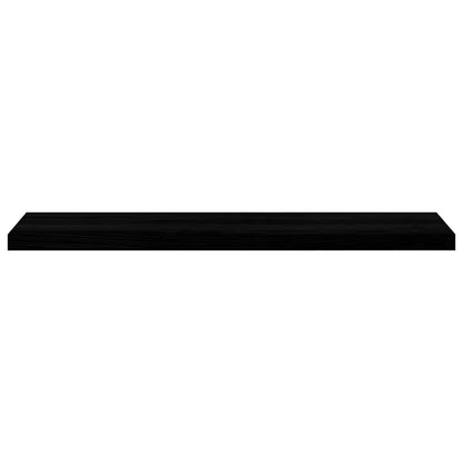 Fensterbänke 2 Stk. Braun-Schwarz 110x30x2 cm Massivholz Eiche