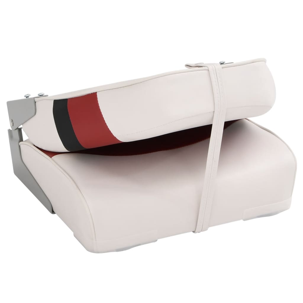 Bootssitze 2 Stk. mit Hoher Rückenlehne Klappbar 44x38x55 cm