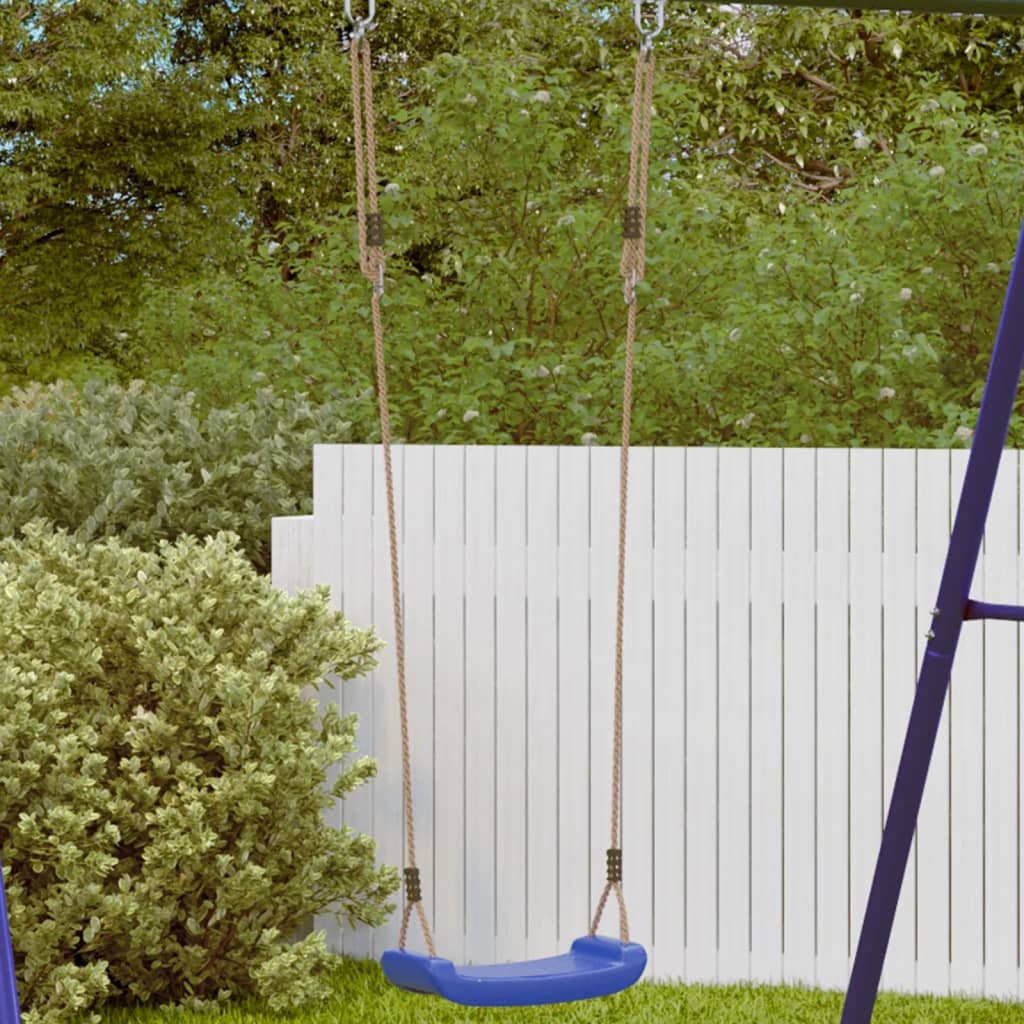 Siège de balançoire pour enfants réglable bleu