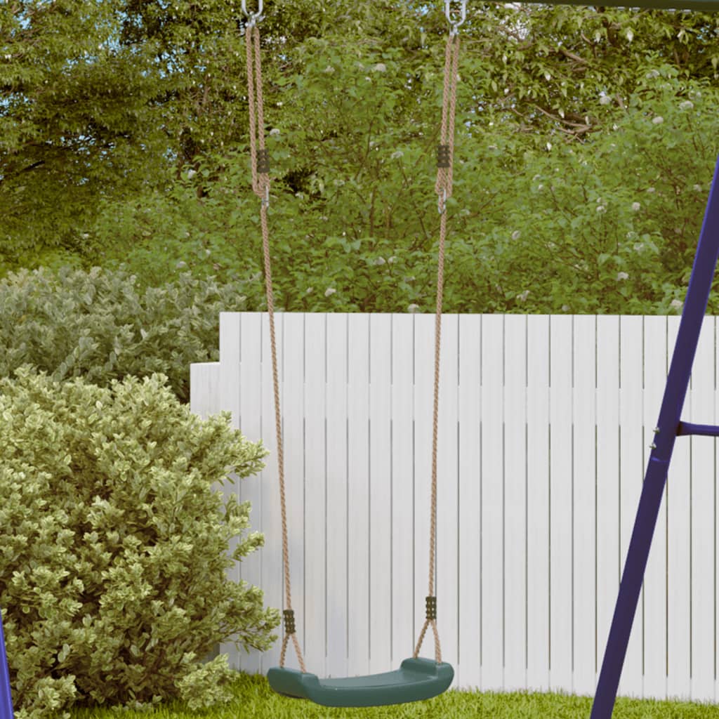 Siège de balançoire pour enfants réglable vert