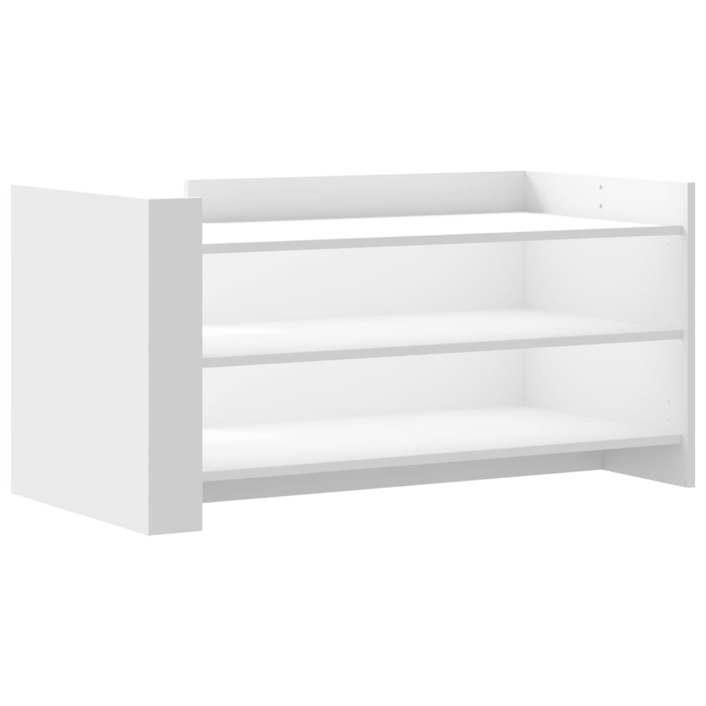 Table basse blanche 100x50x50 cm en bois