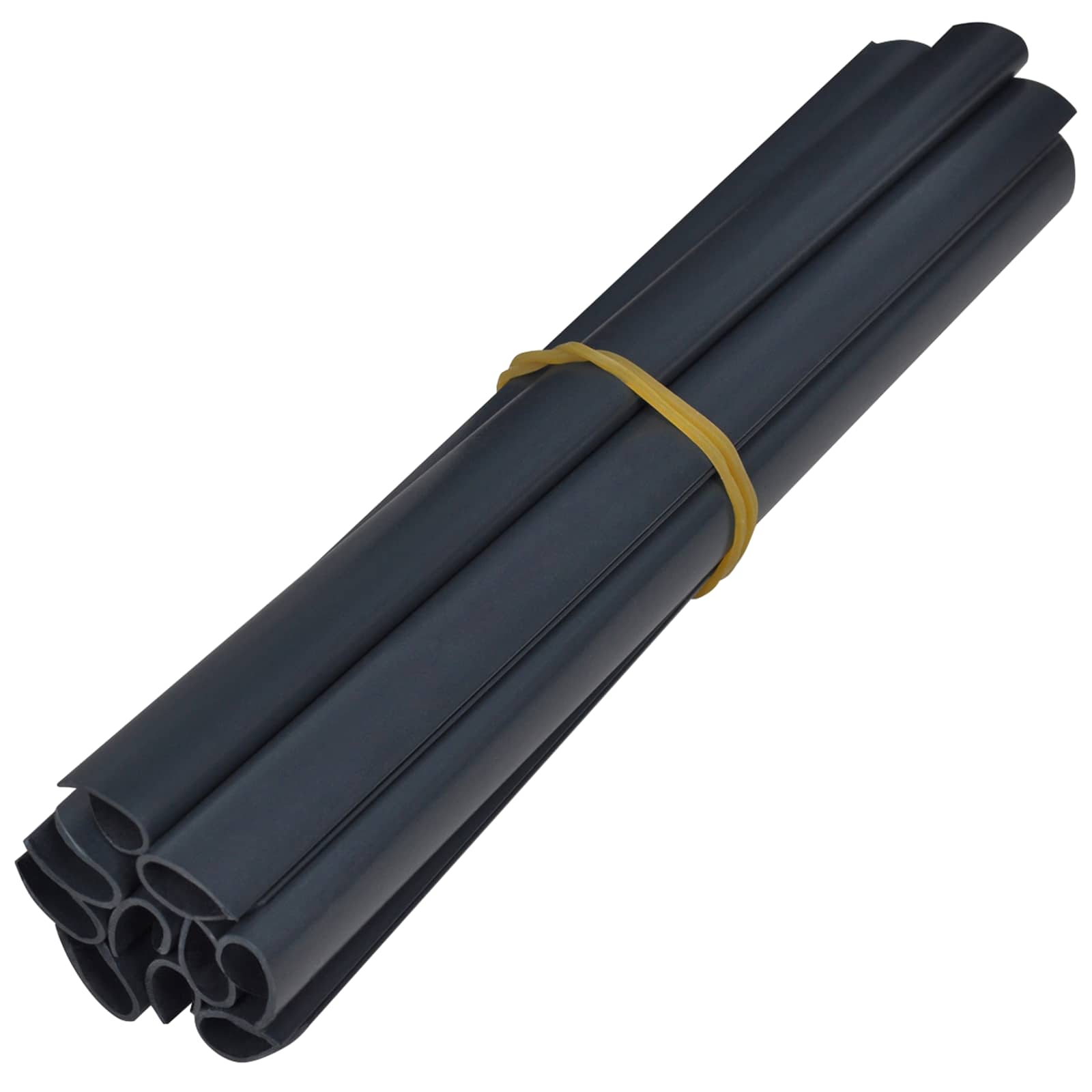 Garten Sichtschutzbildschirme 70 x 0,19 m PVC Dunkelgrau