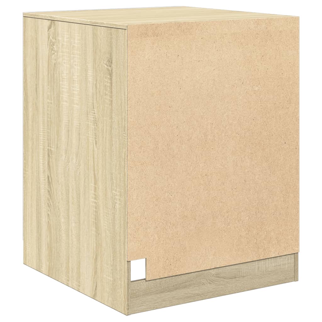 Waschmaschinenschrank Sonoma-Eiche 70,5x71,5x91,5 cm